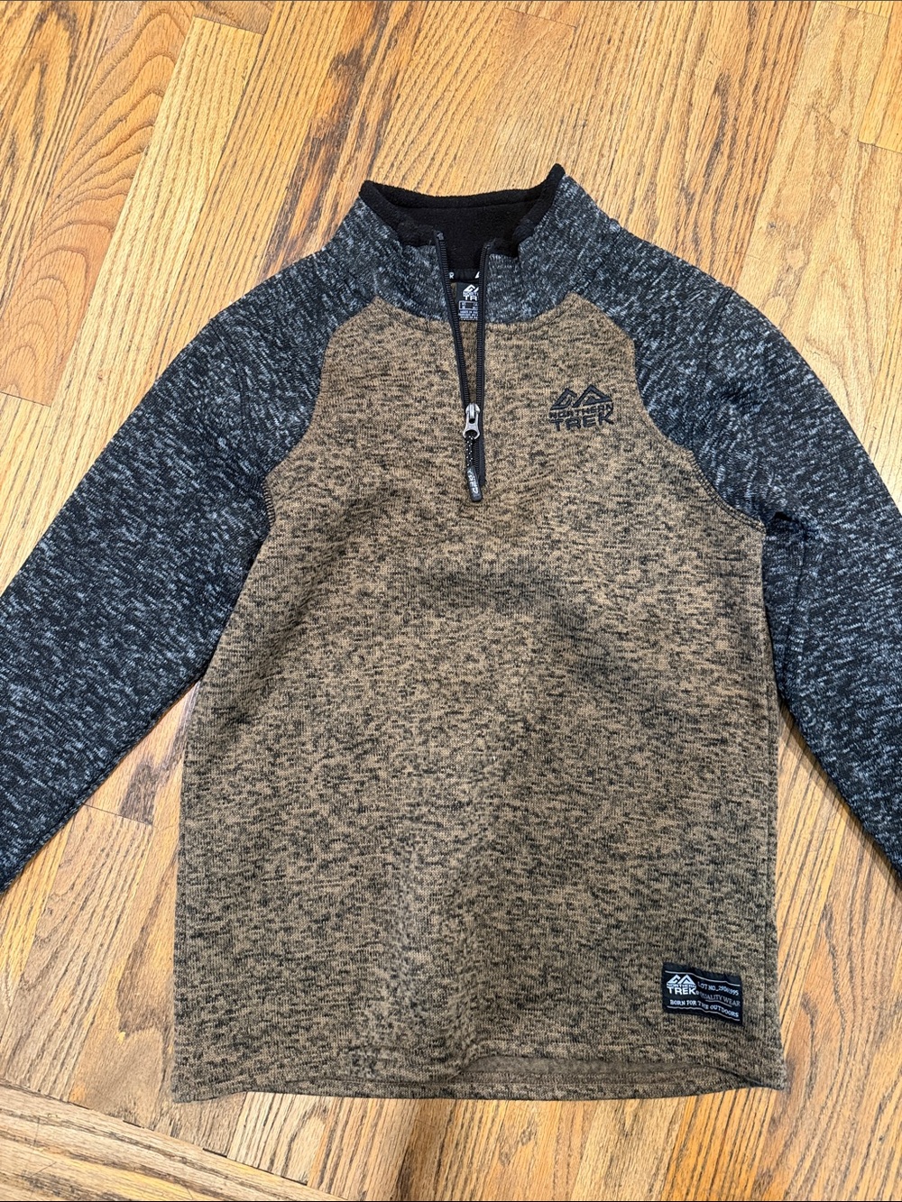 Nike Black Crewneck Sweatshirt with Small White Jumpman